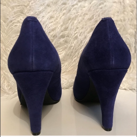 Steve Madden blue suede shoes - Picture 5 of 8